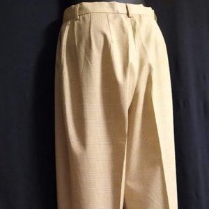 Camel Zanella Lycra Polyester Small Dress Pants